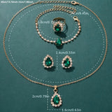 Elisandre Vermont Jewelry emerald | Gold