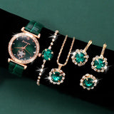 Verdantra Timecourt Jewelry emerald | Gold