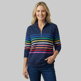 Clara | Stilfuld farverig trøje 