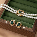 Tamsin Verdalle Jewelry emerald | Gold